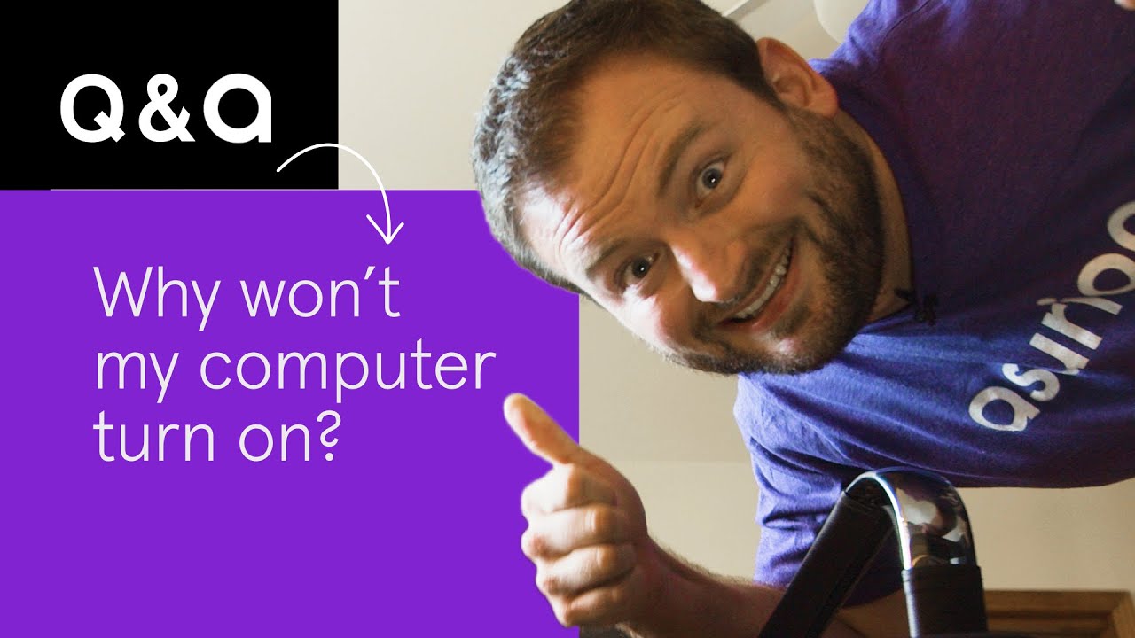 Why won't my computer turn on? | Asurion - YouTube