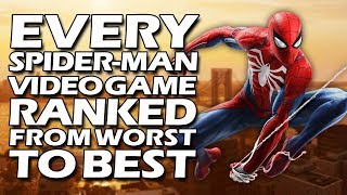 Every SpiderMan Video Game Ranked From Worst to Best