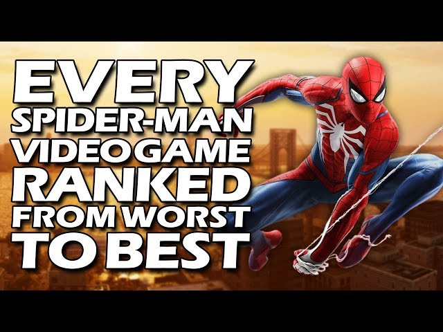 5 Best Spider-Man Games of All Time, Ranked 