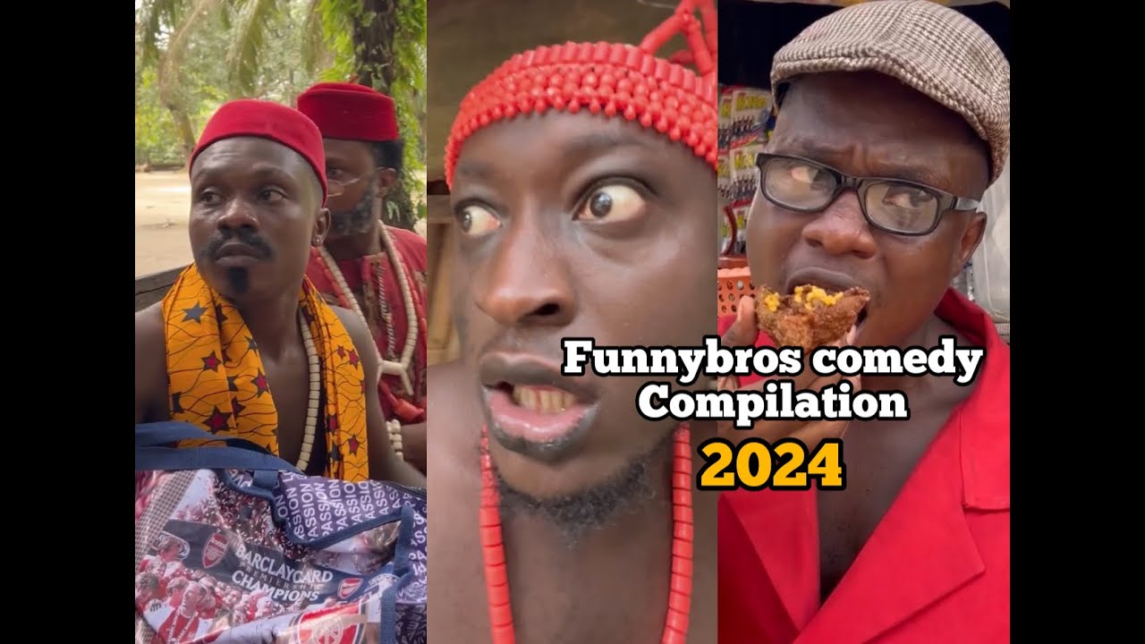 FUNNYBROS COMEDY САМАЯ СМЕШНАЯ ПОДБОРКА 2024 ГОДА🤣🤣🤣