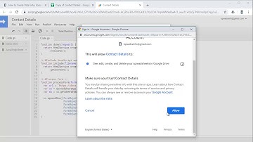 How to Create Data Entry Form with Google HTML Service and Submit Data to Google Sheets