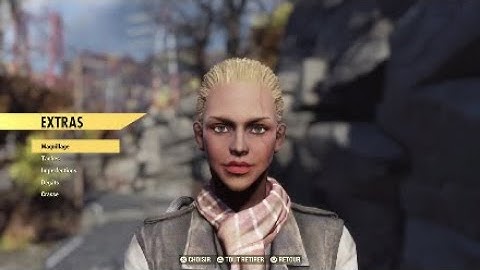 Fallout 76  female character creation