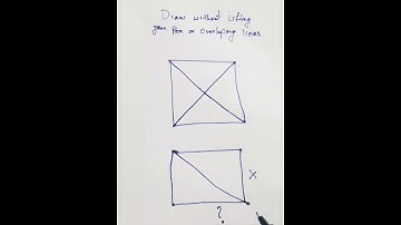 Draw without Lifting Pen or Overlapping Lines