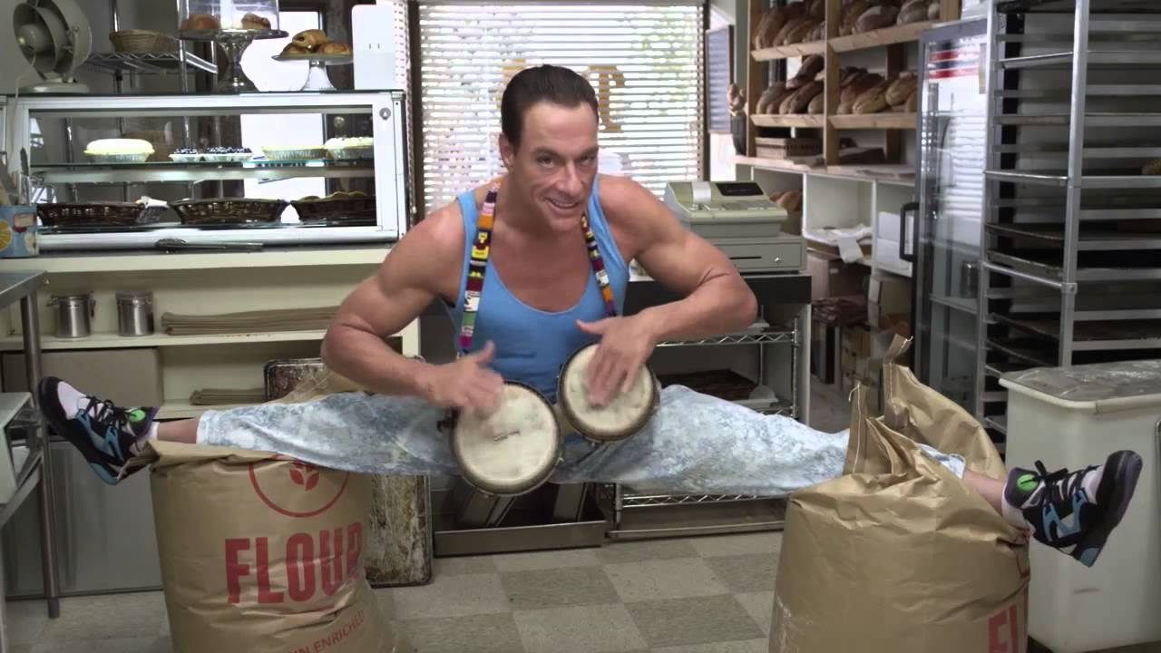 Motivation Bongos by Jean-Claude Van Damme | GoDaddy Commercial - What's more motivating than Jean-Claude on the bongos? Trick question.