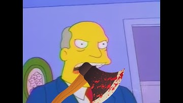 Steamed Hams but Chalmers is a serial killer
