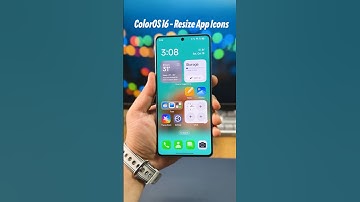ColorOS 16 Resize App Icons