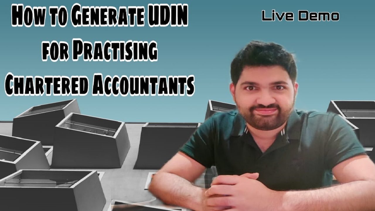 How to generate UDIN for Practising Chartered Accountants | Live Demo