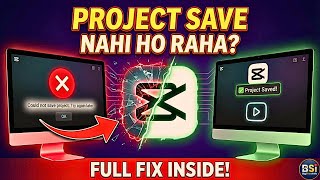 CapCut “Could Not Save Project” Error? 😱 Project Open/Export Nahi Ho Raha? (FULL FIX!)