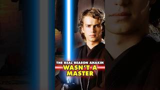The REAL Reason Anakin Wasn’t Made a Jedi Master