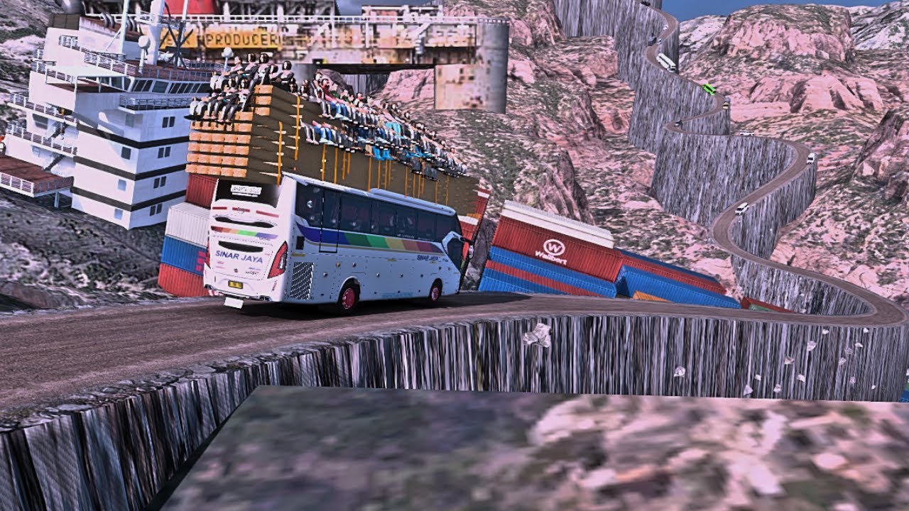 Scenic Bus Ride: Through Bus Driving Through the World's Most Beautiful ...