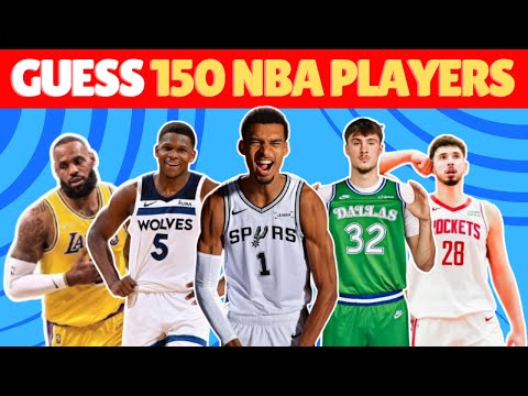 IMPOSSIBLE NBA Quiz! 🏀 Guess the 150 Players