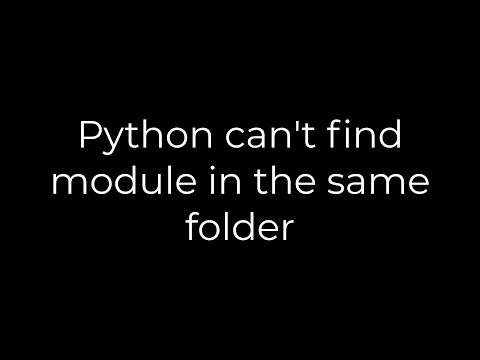 Python :Python can't