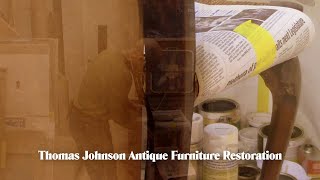 Restoring an Italian Chair  Thomas Johnson Antique Furniture Restoration