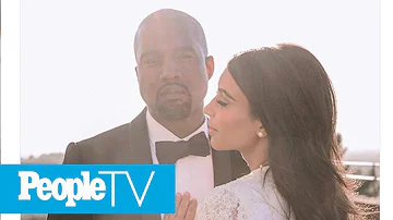 Kim Kardashian Shares Never-Before-Seen Kanye West Wedding Photo | PeopleTV