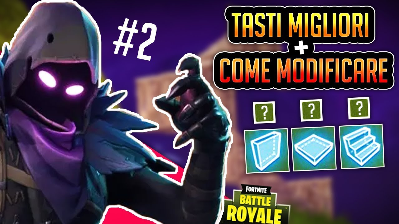 tasti migliori e come modificare al meglio fortnite ita guida tutorial 2 - comandi fortnite ps4 in italiano