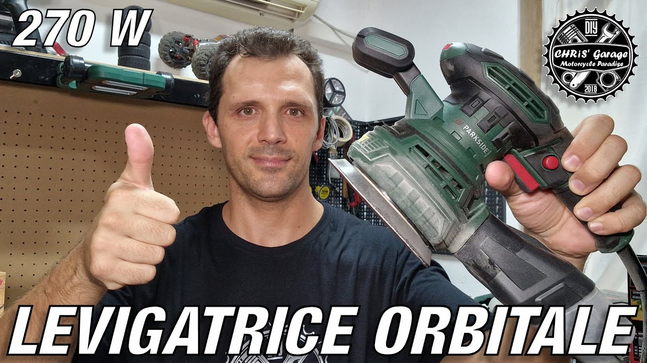 Levigatrice Orbitale 270W Parkside PEXS 270 C3 (Smerigliatrice