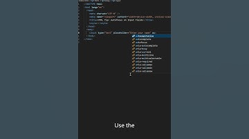 Autofocus on Input Field #reactjs #nextjs #html #css #gtg #coding  #programming #learnhtml5andcss3