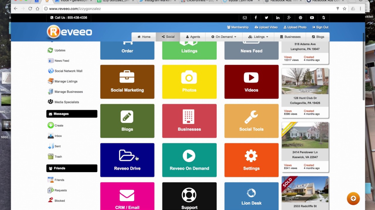 Share Videos and Photos via Reveeo Drive