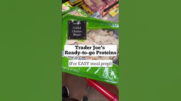 🛒TRADER JOE’S MEAL PREP IDEAS #traderjoes #traderjoeshaul #mealideas  #shortsvideo #mealprep