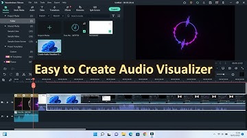 Create Audio Visualizer Easy With Wondershare Filmora Video Editor