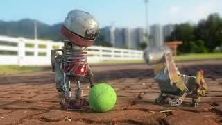 "Мусорный робот" - Короткометражный мультфильм.