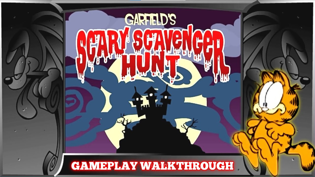 Tutorial: Garfield in Scary Scavenger Hunt - Como passar o jogo Garfield 1  friv - Dicas friv 
