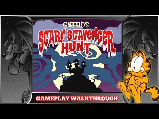 Tutorial: Garfield in Scary Scavenger Hunt - Como passar o jogo Garfield 1  friv - Dicas friv 