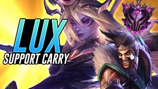 My Lux Support Destroys a Master Draven