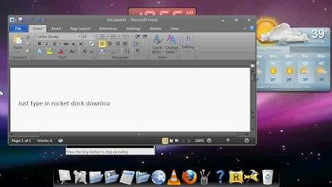 How to turn your windows Xp into a apple mac