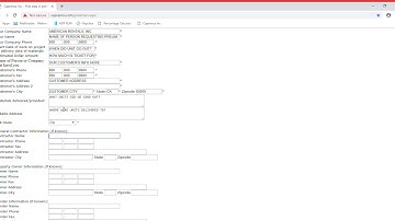 REQUESTING A PRELIMINARY NOTICE