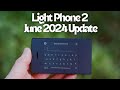 Light Phone 2 June 2024 Update: Bluetooth Capability, Directory Tool, and Calendar Fixes