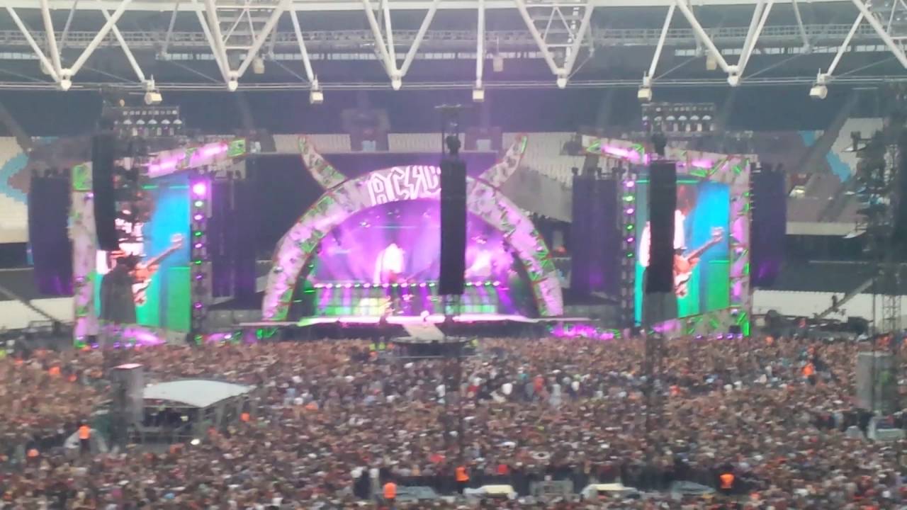 AC/DC - Rock N Roll Train (London 4/6/16) - YouTube