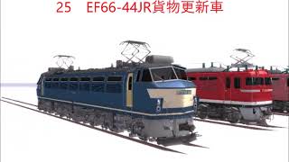 鉄道模型シミュレーターVRM5版機関車軍団新VRM3★版1