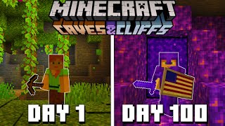 I Spent 100 Days in 1.18 Minecraft... Here's What Happened by Infinitex 4,716 views 2 years ago 52 minutes