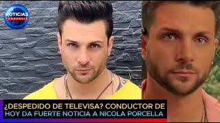 Despido de Televisa? Conductor de 'Hoy' da fuerte noticia de Nicola Porcella en vivo #televisa #hoy