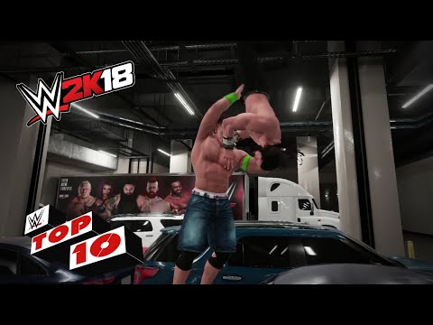 Crushing Car-Top Beatdowns: WWE 2K18 Top 10