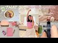 Trying the viral that girl morning routine  life changing