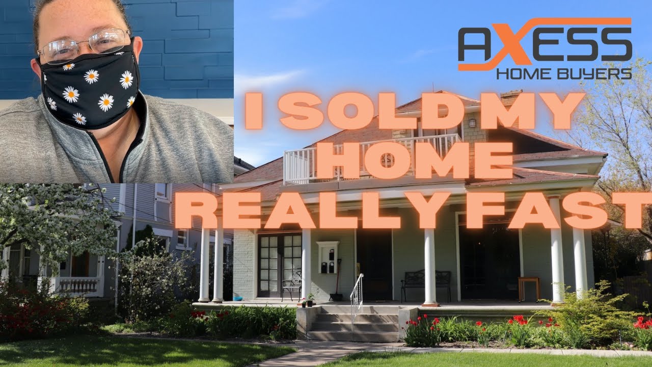 I sold my home really fast