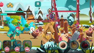 Dino Bash: A Travel Thru Time || New Dino Arrived ( ISLAND : 6 ):: ( LEVEL : 4 )