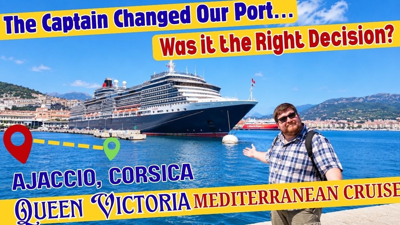 The Captain Changed Our Port… Was It the Right Decision? | Ajaccio, Corsica | Queen Victoria