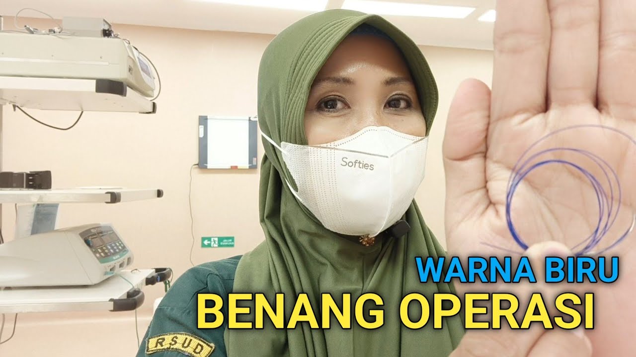 REVIEW BENANG BIRU POLYPROPILEN -WARNA BENANG DI SERAP ATAU TIDAK DI SERAP?
