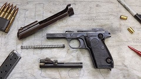 Beretta 1951 (Tariq, Maadi Helwan) Field Strip - No Talking Outdoor ASMR