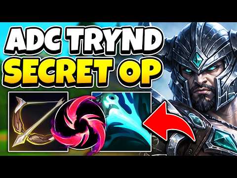 TRYNDAMERE ADC IS ACTUALLY INSANE!! - Rank 1 Tryndamere