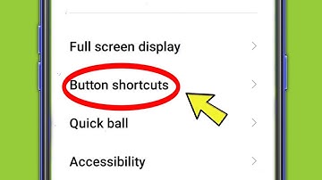 Button Shortcut Settings | Redmi Note 11 Pro