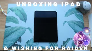 Unboxing iPad & Wishing for Raiden Shogun on Genshin Impact by Suki 389 views 2 years ago 11 minutes, 48 seconds