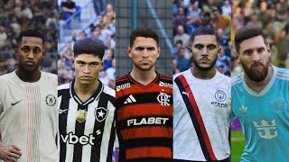 Option File PES 2020 PS4/PS5/PC 100% Atualizado para esse mês de Julho com foco na ligas 2025/26!