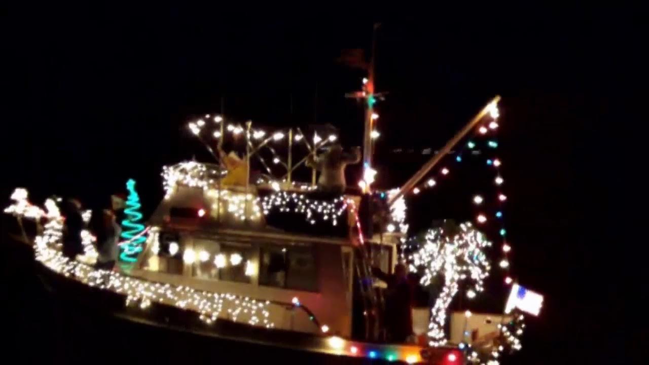 2013 Morehead City, NC Christmas Flotilla YouTube