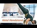 Handstand Challenge in Hotel - Berlin VLOG | Andiletics