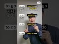 '(I) want to ___' in Korean??  #korean #koreanlanguage #hangul