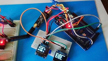 Arduino weather station wireless con NRF24L01+PA+LNA+dht11+bmp180+mq135+HC-05